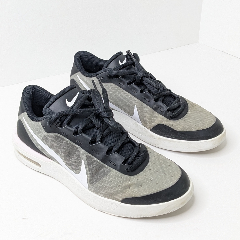 Nike Air Max Vapor Wing Sneakers, Grey/Black, Women's 8